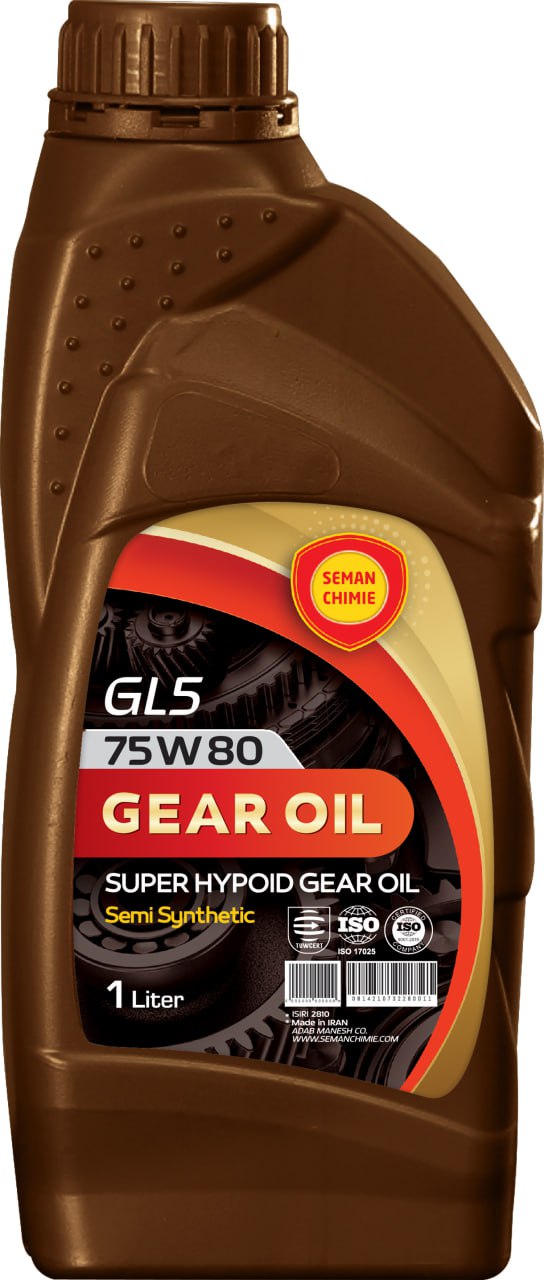 روغن دنده سنتتیک سوپر هیپوئید سمن شیمی GL5