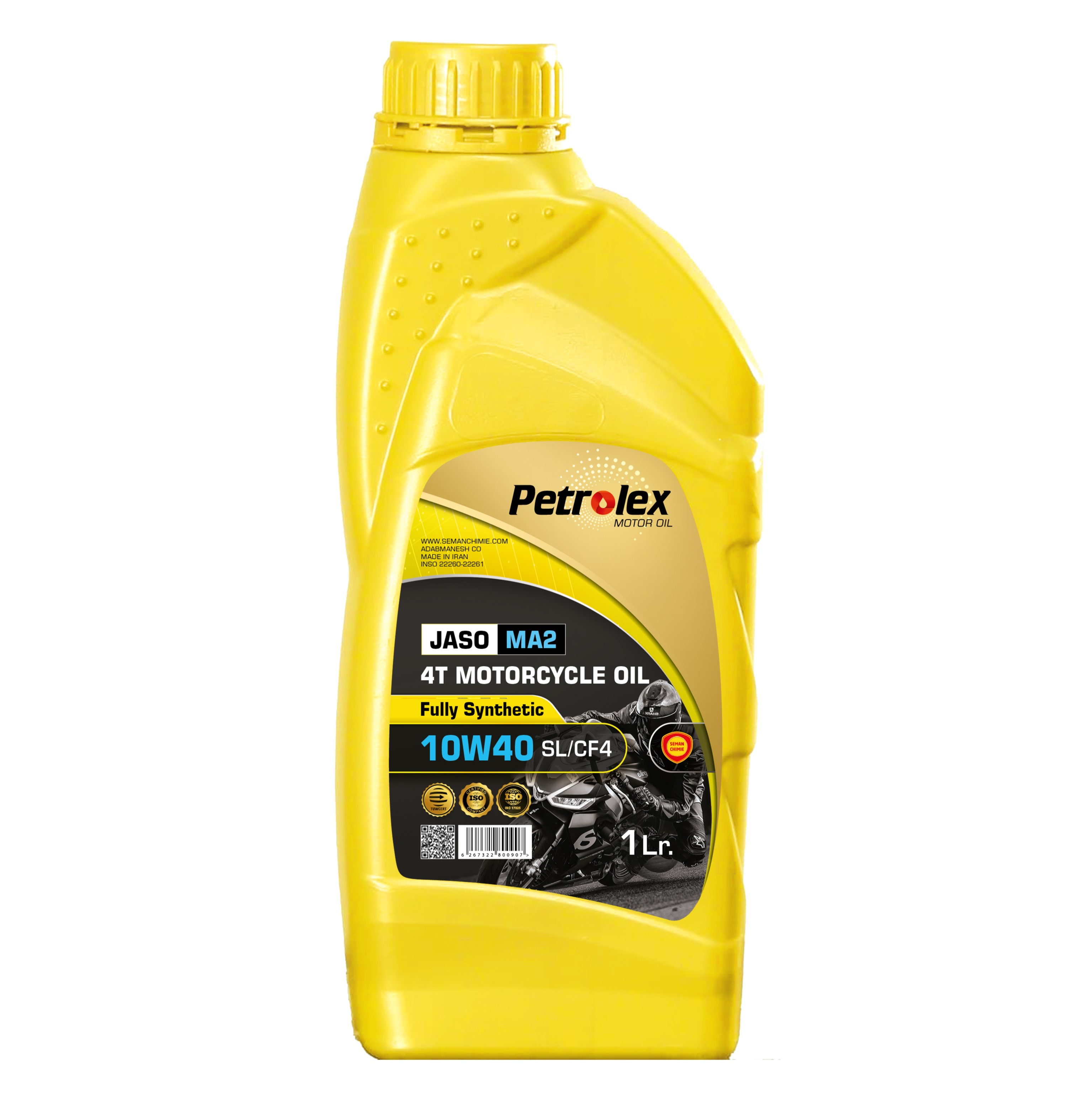 روغن موتور سیکلت سنتتیک پترولکس 10W40 SL/CF4